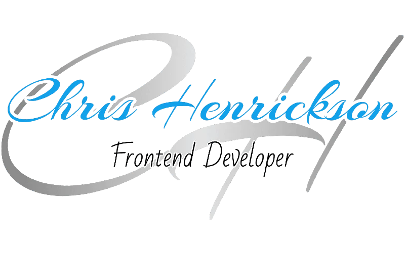 My logo - Chris Henrickson - Web Developer